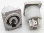 2+PE AC PowerCON Gray Socket